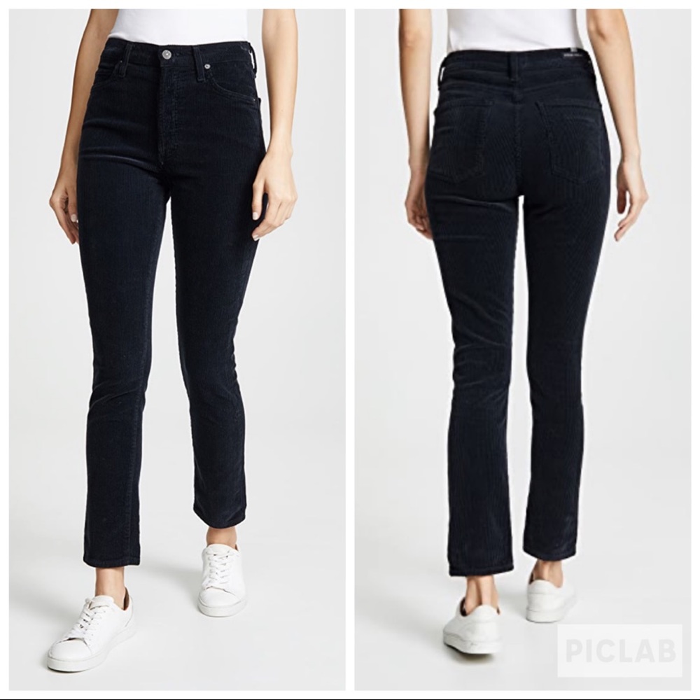 Citizens of Humanity Olivia High Waist Corduroy